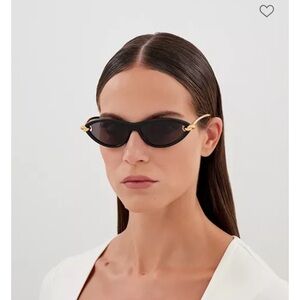 Bottega Veneta
Knot Cat Eye Sunglasses, 56mm